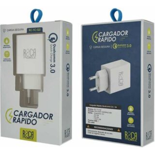 Cargador Rapido Roca 3.0 1 Usb Sin Cable