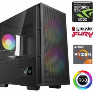 Equipo Gamer Ryzen 7 5700X, 32GB, 1TB NVMe, RTX 3050 6GB