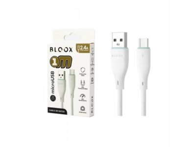 Cable de Datos BLOOX USB A a microUSB PVC 2 Metros