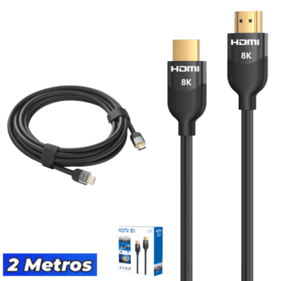 Cable HDTV 8K 60hz 2 mt