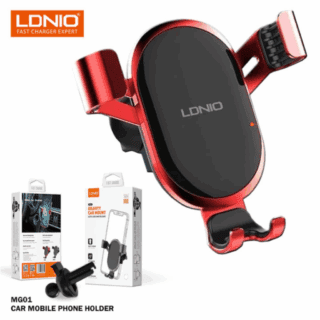 MG01 - Soporte Vehicular MG01 - Para Ventilación 360° Rojo LDNIO