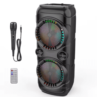 Parlante 8" X2 SING-E CON MIC. 30W, ZQS8229