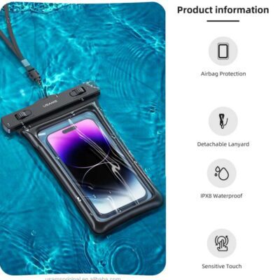 Funda a prueba de agua 7'' Negro USAMS - Imagen 2