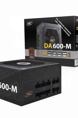 Fuente Deepcool 600w reales 80 plus