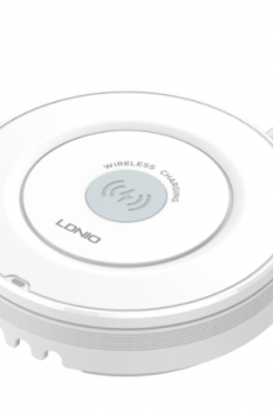 Cargador Inalámbrico de Escritorio AW003 32W PD30W+ QC18W+2Auto-ID Carga Rápida Blanco LDNIO