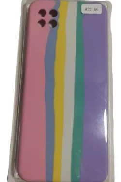 Estuche Samsung A22 5G Arcoiris