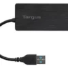 Hub 4 Puertos Usb 3.0 Targus - 10 Veces Mas Rapido Que 2.0