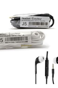 Auricular J5- Con gomita-Bolsita