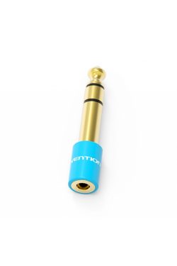Adaptador de Audio de 6.5mm Macho a 3.5mm Hembra Azul Vention