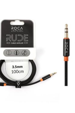Cable Auxiliar ROCA 3.5mm a 3.5mm (1M)