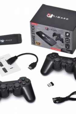 Consola Game Stick para TV XZZ-VG-03 +20000 Juegos 4K X-Lizzard