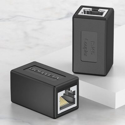 Conector RJ45 Cat.6 FTP Negro Vention