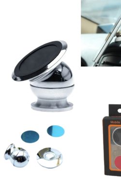 Soporte De Auto Magnético Con Cinta 3M Metálico