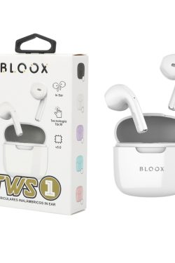 Auricular Bluetooth TWS Bloox TWS_01 Blanco