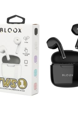 Auricular Bluetooth TWS Bloox TWS_01 Negro