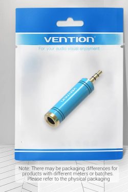 Adaptador de Audio 3.5 mm Macho a 6.35 mm Hembra