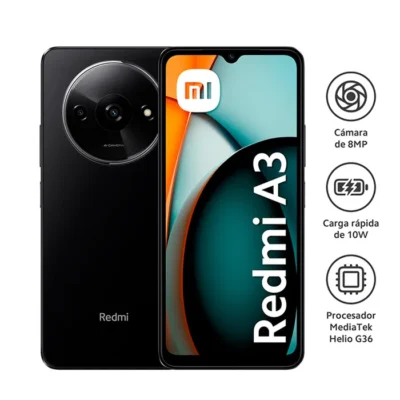 Celular Xiaomi Redmi A3 3GB 64GB Negro