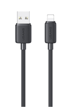 Cable de Datos USB A a Lightning SJ689 2.4A 1M Negro USAMS