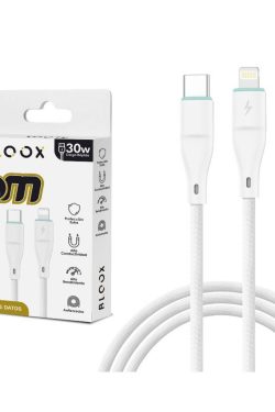 Cable de Datos BLOOX USB C a Lightning 30W