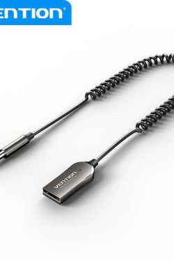 Receptor de Audio USB BT 5.4 para Auto / 1.5M / Negro NAIHG Vention