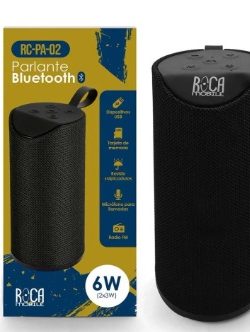Parlante Bluetooth Roca Rc-pa-02 6w Negro