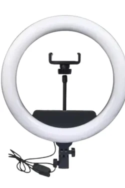 Aro Anillo De Luz Led 30cm / USB 5V / 15W / 120 LEDS / Con Soporte Flexible Para Celular