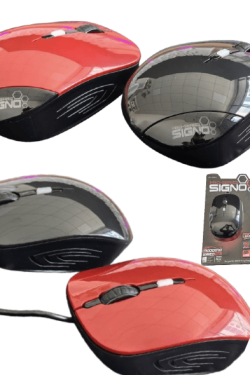 Mouse Cableado USB / SIGNO / 7 Led Color / 800 – 1200 – 1600 DPI