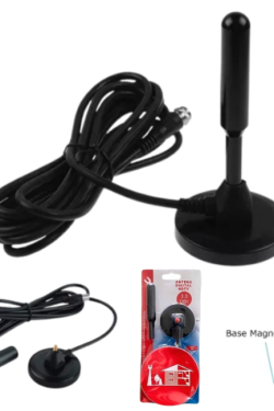 Antena Magnética Para Tv Digital Abierta HD Cable 5mt