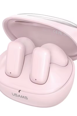 Auricular Bluetooth TWS TD Series BT5.3 Rosado TD22 USAMS