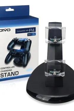 Base De Carga Doble Para Joystick PS4