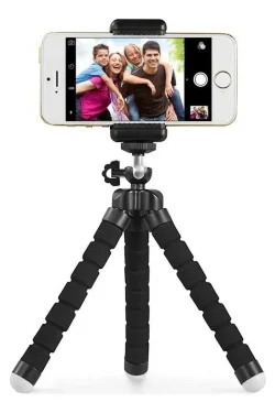 Trípode Celular Spider Tripod Ajustable Plegable Patas Flexibles